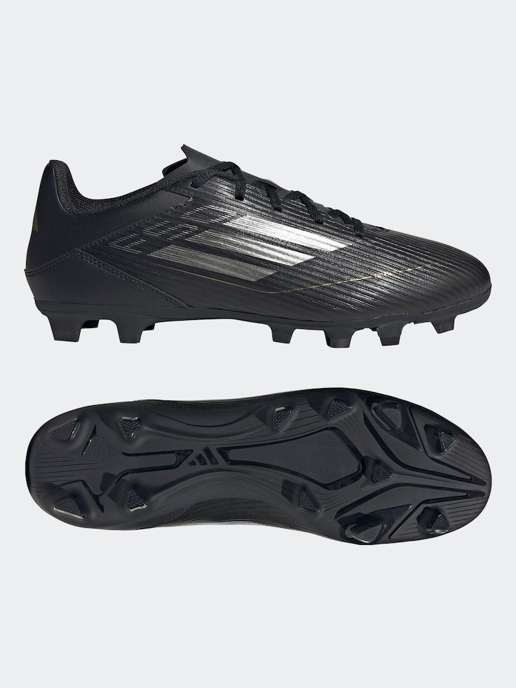 adidas Black/Gold F50 Club Flexible Ground Boots - Image 6 of 10