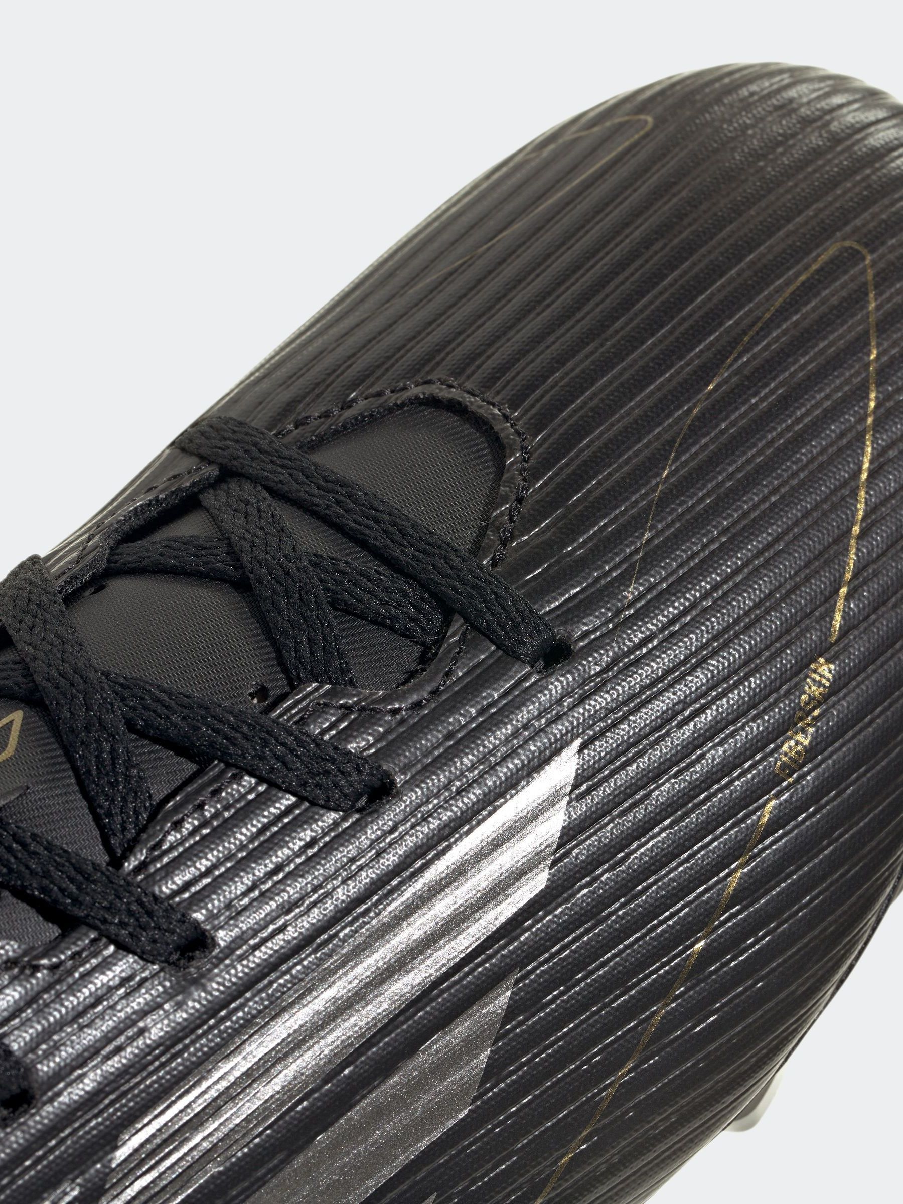 adidas Black/Gold F50 Club Flexible Ground Boots