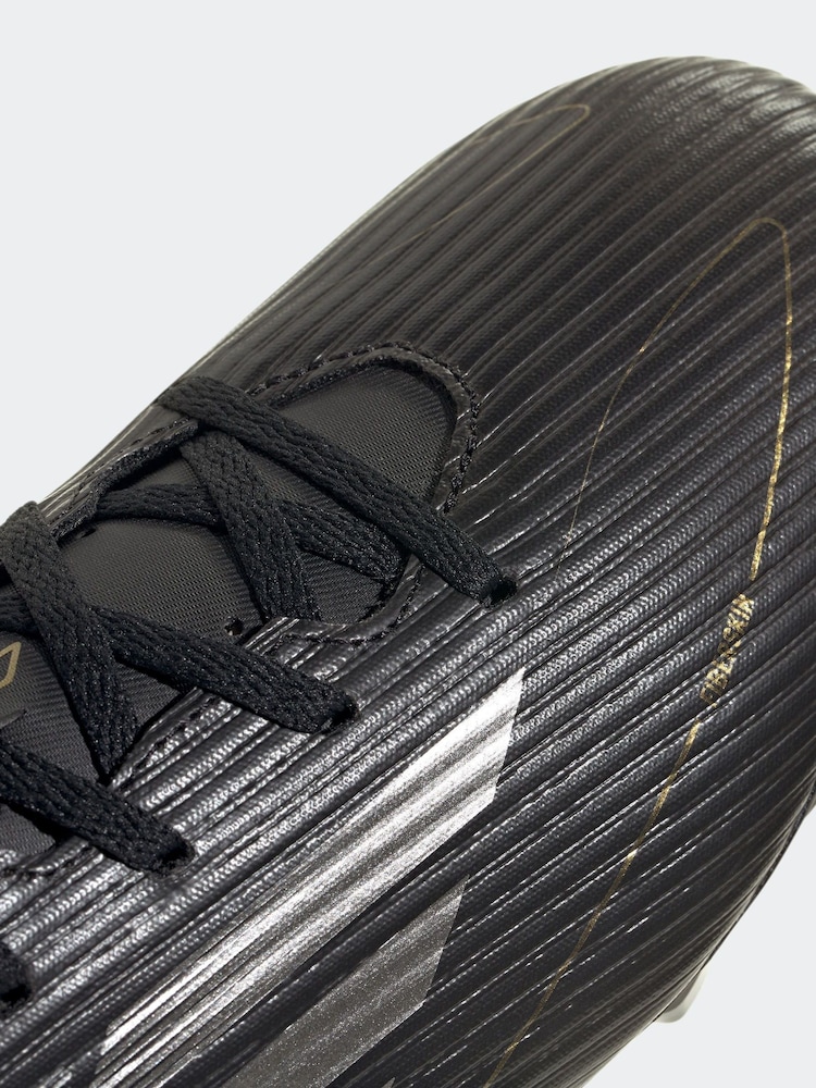 adidas Black/Gold F50 Club Flexible Ground Boots - Image 9 of 10
