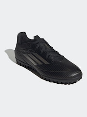 adidas Black/Gold F50 Club Turf Football Boots - Image 3 of 10