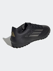 adidas Black/Gold F50 Club Turf Football Boots - Image 4 of 10