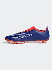 adidas Blue/White Predator League 2G/3G Artificial Grass Boots - Image 4 of 10