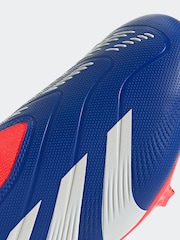 adidas Blue/White Predator League Laceless Firm Ground Boots - Image 13 of 13