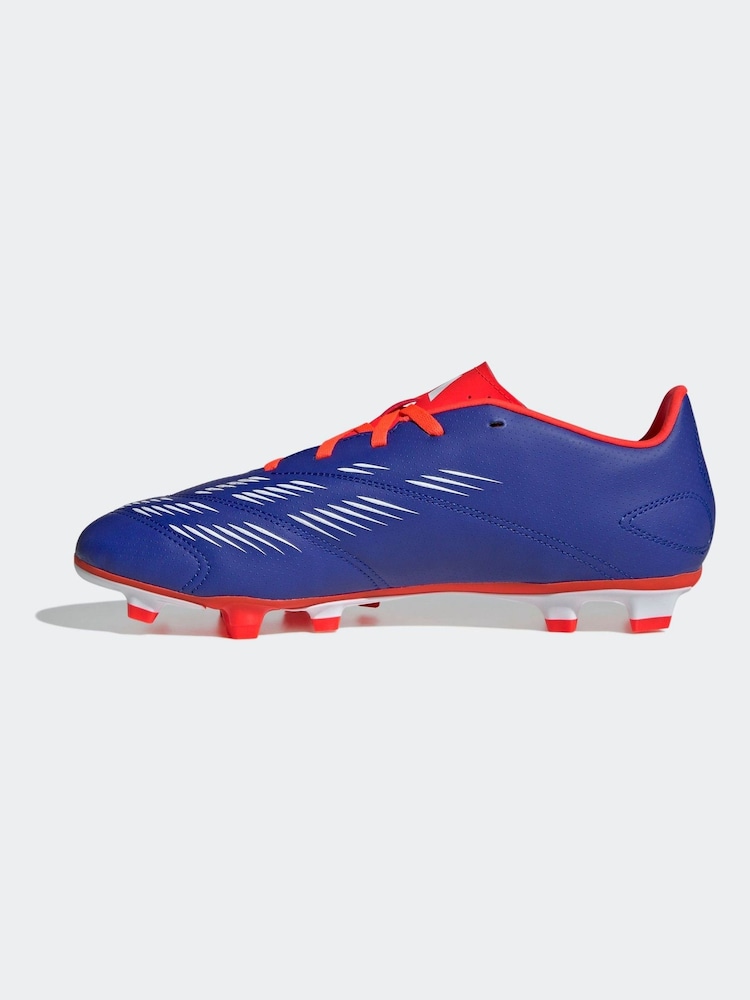 adidas Blue/White Predator Adult Club Flexible Ground Football Boots - Image 2 of 9