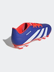 adidas Blue/White Predator Adult Club Flexible Ground Football Boots - Image 5 of 9