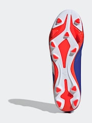 adidas Blue/White Predator Adult Club Flexible Ground Football Boots - Image 7 of 9