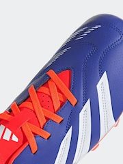adidas Blue/White Predator Adult Club Flexible Ground Football Boots - Image 8 of 9