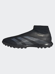 adidas Black/Gold Predator League Laceless Turf Football Boots - Image 3 of 11