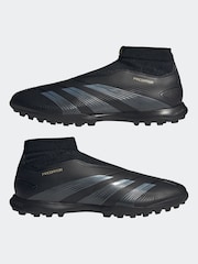 adidas Black/Gold Predator League Laceless Turf Football Boots - Image 7 of 11