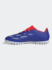 adidas Blue/White Predator Club Turf Football Boots - Image 2 of 10