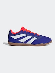 adidas Blue/White Predator Club in Sala Football Boots - Image 1 of 9