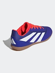 adidas Blue/White Predator Club in Sala Football Boots - Image 6 of 9
