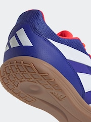 adidas Blue/White Predator Club in Sala Football Boots - Image 8 of 9