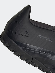 adidas Dark Black Predator 24 Club Turf Boots - Image 4 of 9