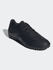 adidas Dark Black Predator 24 Club Turf Boots - Image 6 of 9