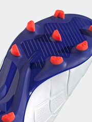 adidas White/Blue/Red Copa Pure 2 Club Turf Football Boots - Image 13 of 14