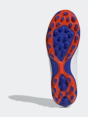 adidas White/Blue/Red Copa Pure 2 League 2G/3G Artificial Grass Boots - Image 3 of 9