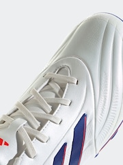adidas White/Blue/Red Copa Pure 2 League 2G/3G Artificial Grass Boots - Image 8 of 9