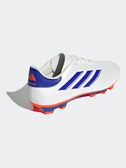 adidas White/Blue/Red Copa Pure 2 Club Flexible Ground Boots - Image 5 of 10