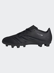 adidas Black/chrome Predator 24 Club Flexible Ground Boots - Image 2 of 11