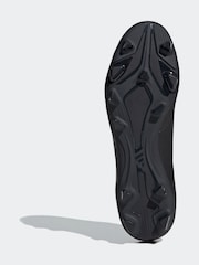 adidas Black/chrome Predator 24 Club Flexible Ground Boots - Image 9 of 11