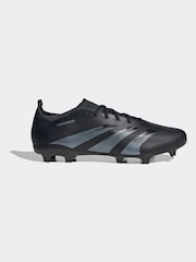 adidas Dark Black Predator League Firm Ground Football Boots - Image 1 of 11