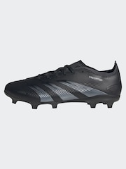 adidas Dark Black Predator League Firm Ground Football Boots - Image 3 of 11