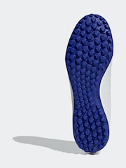 adidas White/Blue/Red Copa Pure 2 Club Turf Football Boots - Image 3 of 9