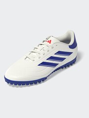 adidas White/Blue/Red Copa Pure 2 Club Turf Football Boots - Image 9 of 9