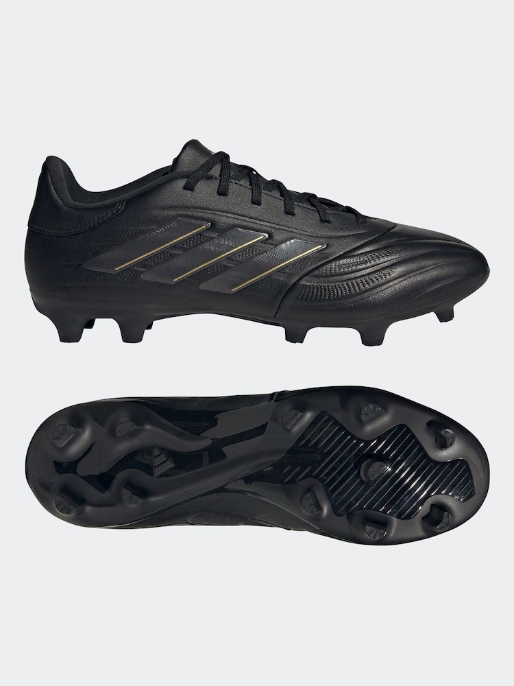 adidas Black/Gold Copa Pure 2 Club Turf Football Boots - Image 11 of 11