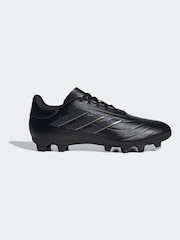 adidas Black/Gold Copa Pure 2 Club Flexible Ground Boots - Image 1 of 9
