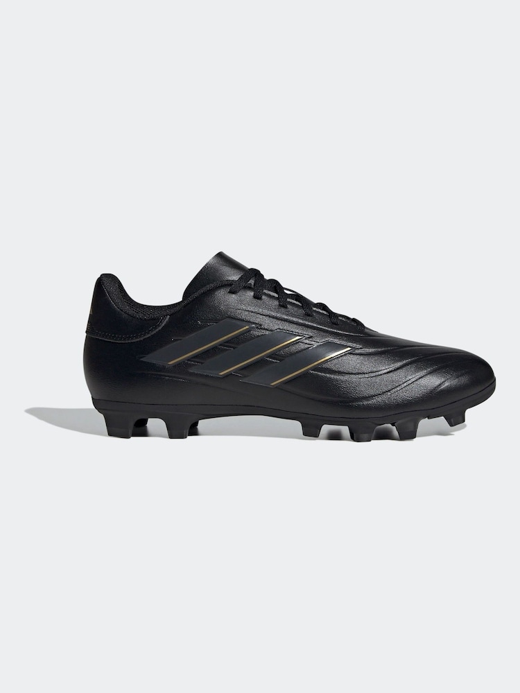 adidas Black/Gold Copa Pure 2 Club Flexible Ground Boots - Image 1 of 9