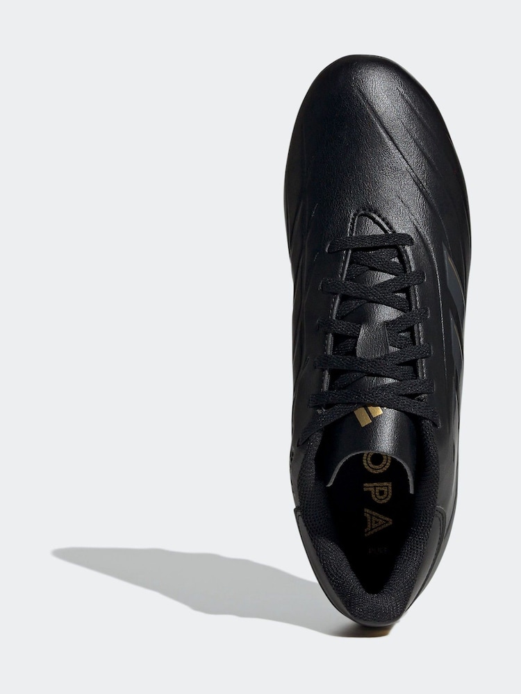 adidas Black/Gold Copa Pure 2 Club Flexible Ground Boots - Image 4 of 9