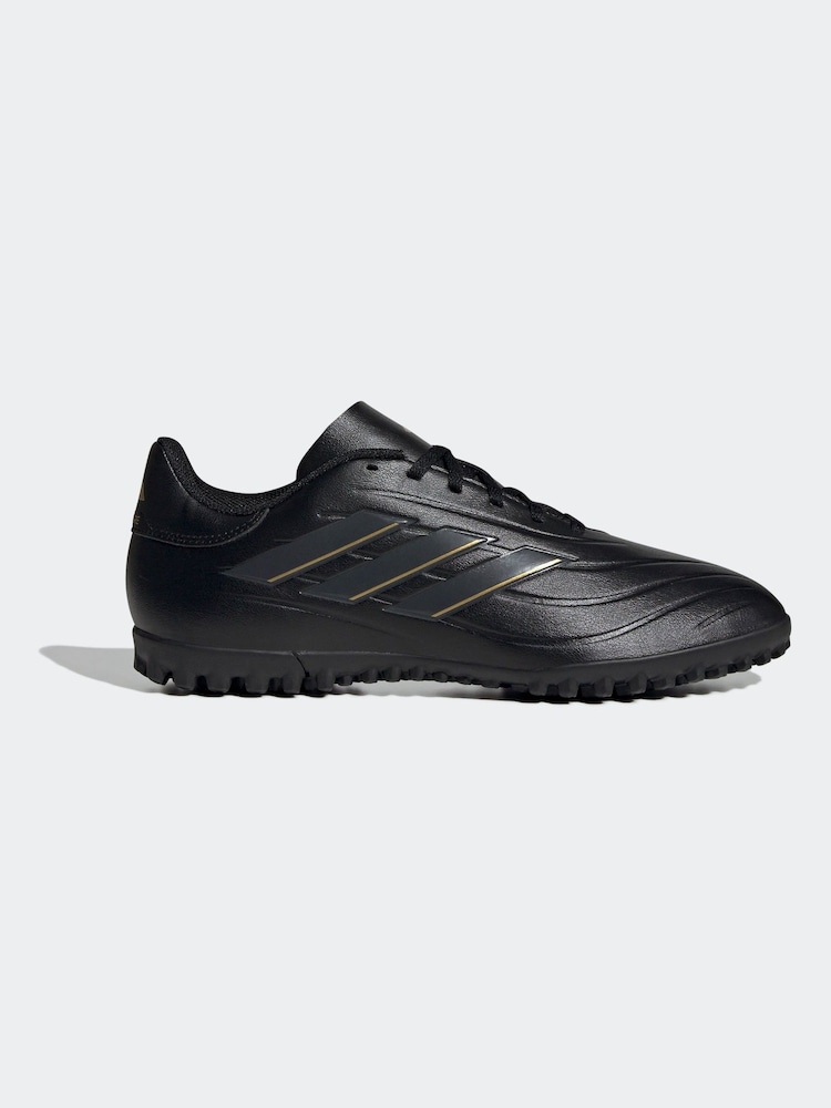 adidas Black/Gold Copa Pure 2 Club Turf Football Boots - Image 1 of 9