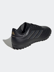 adidas Black/Gold Copa Pure 2 Club Turf Football Boots - Image 2 of 9