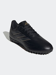 adidas Black/Gold Copa Pure 2 Club Turf Football Boots - Image 4 of 9