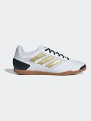 adidas White/Gold Super Sala II Indoor Football Boots - Image 1 of 9