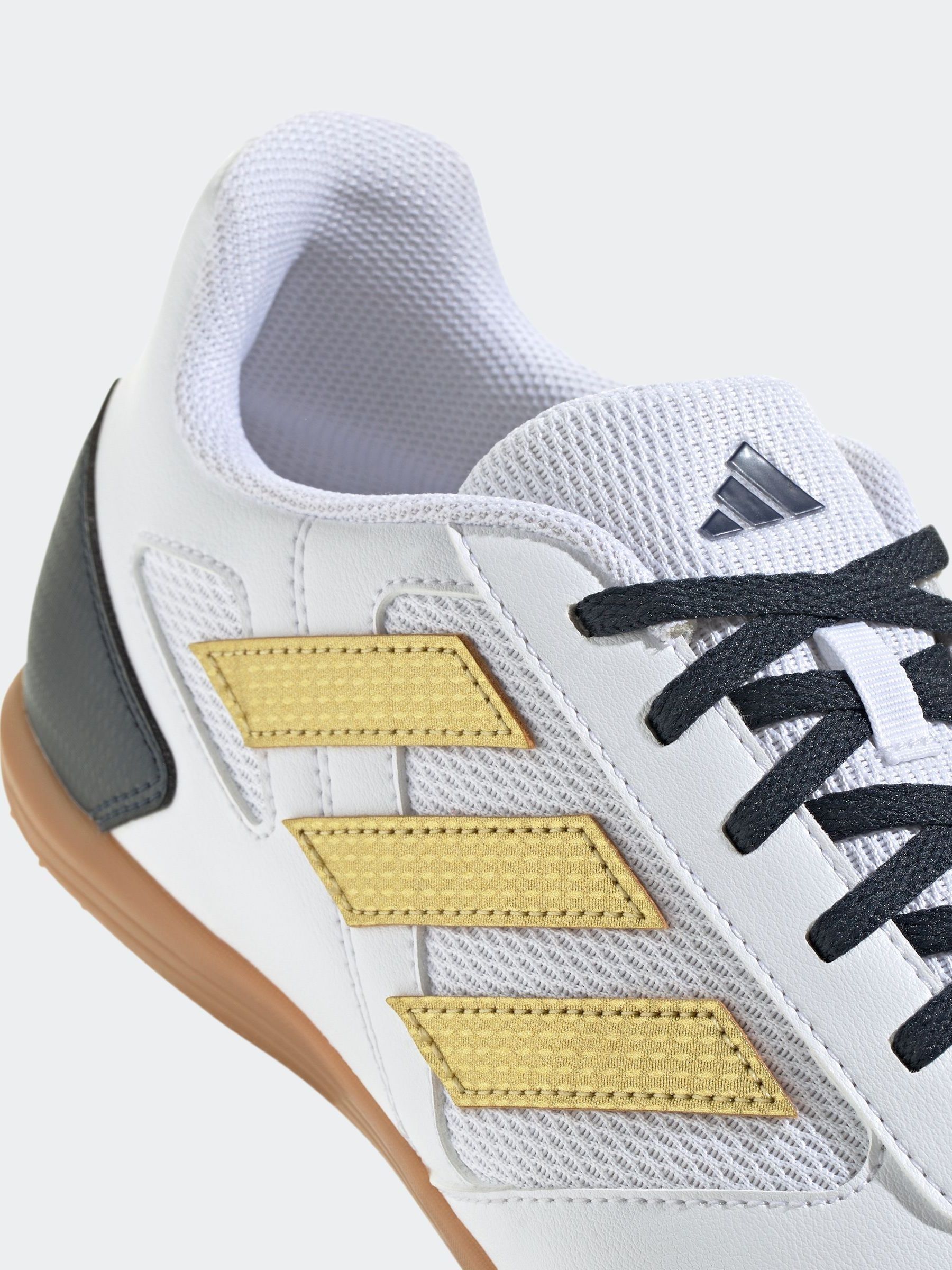 adidas White Gold Super Sala II Indoor Football Boots