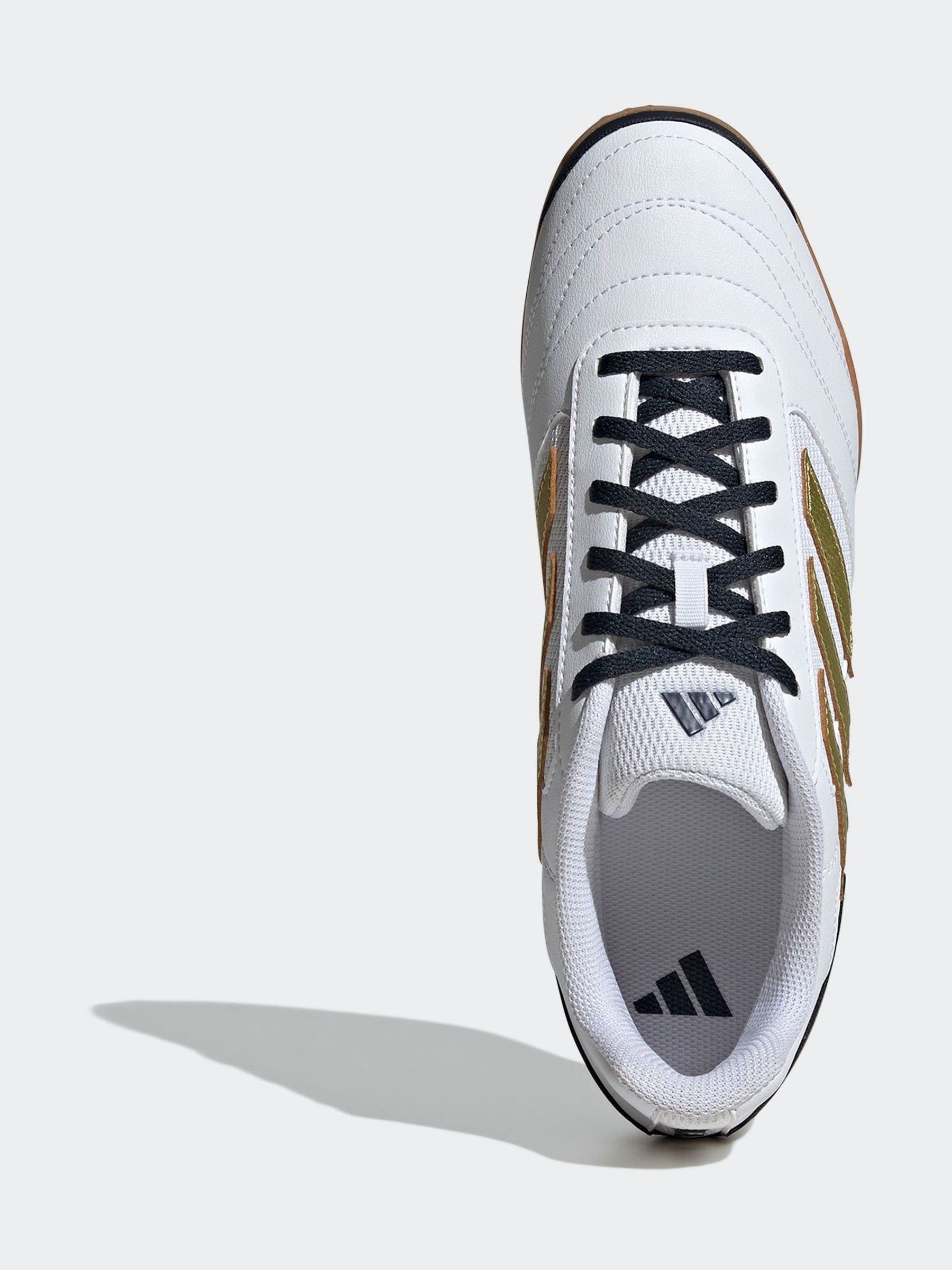 White indoor football shoes cheap