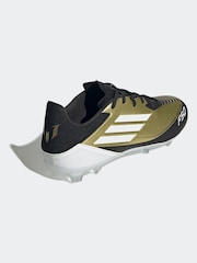 adidas Gold/White F50 League Messi Firm/Multi-Ground Boots - Image 11 of 20