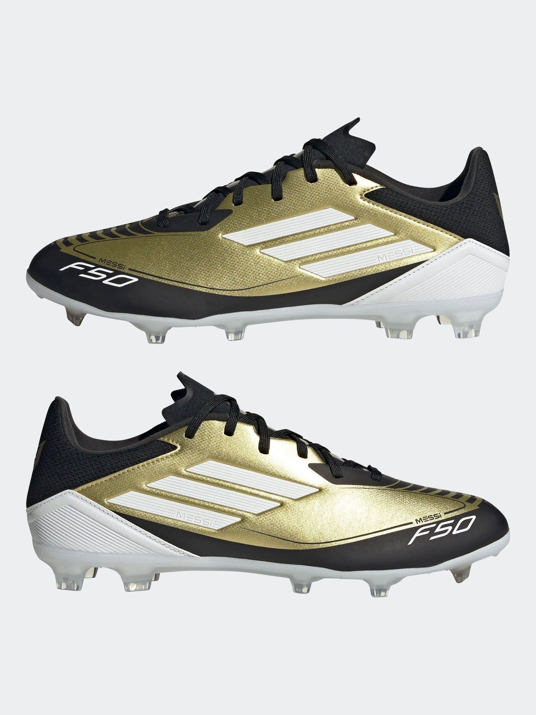Buy adidas Gold White F50 League Messi Firm Multi Ground Boots from Next Bahrain