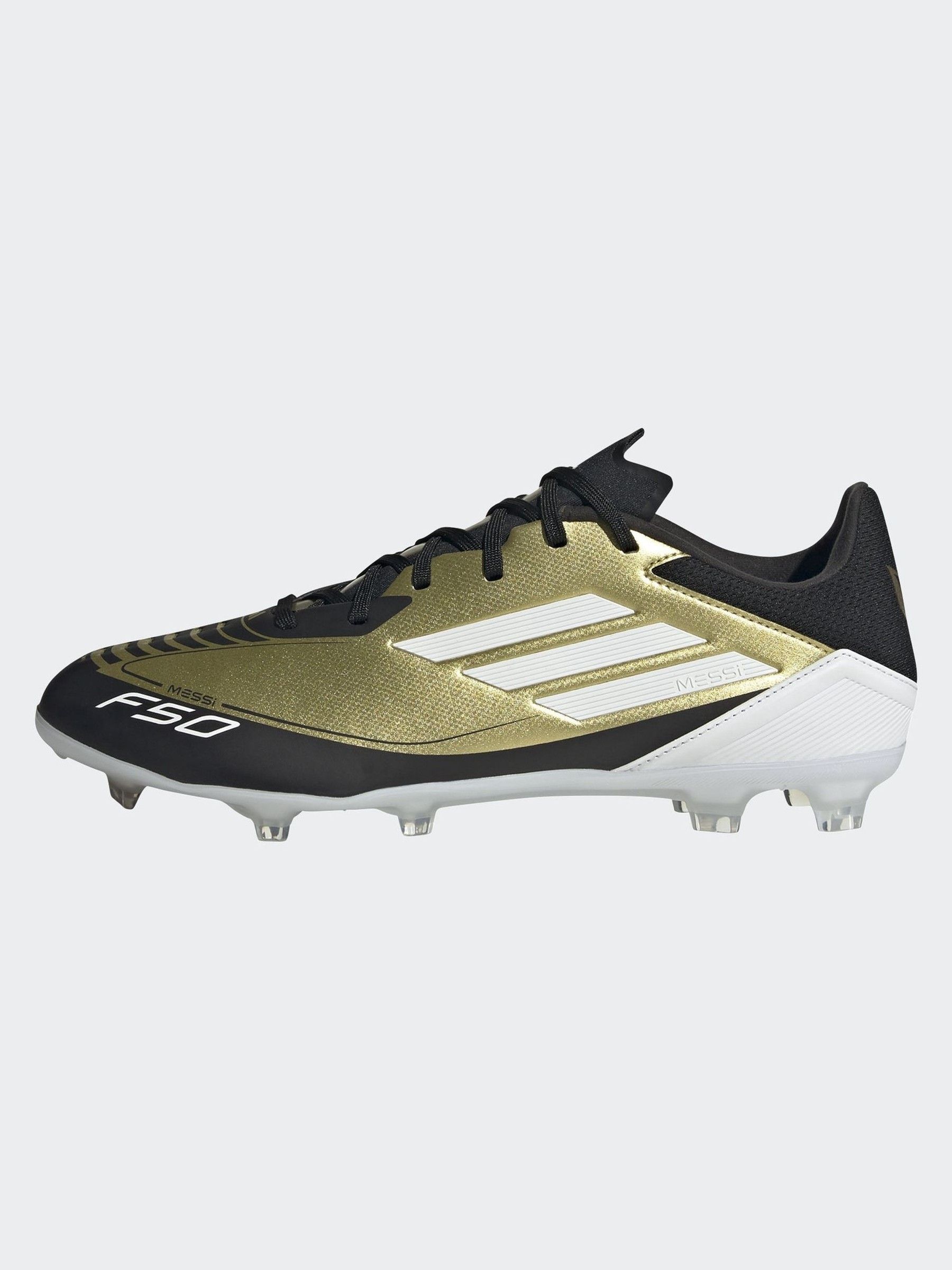 Adidas white and gold boots top