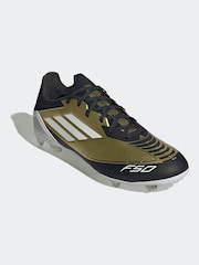 adidas Gold/White F50 League Messi Firm/Multi-Ground Boots - Image 18 of 20