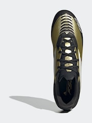 adidas Gold/White F50 League Messi Firm/Multi-Ground Boots - Image 20 of 20