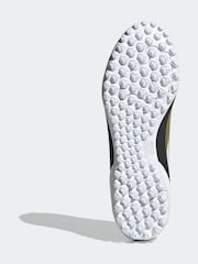 adidas Gold/White F50 Club Messi Turf Football Boots - Image 6 of 9