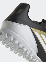 adidas Gold/White F50 Club Messi Turf Football Boots - Image 8 of 9