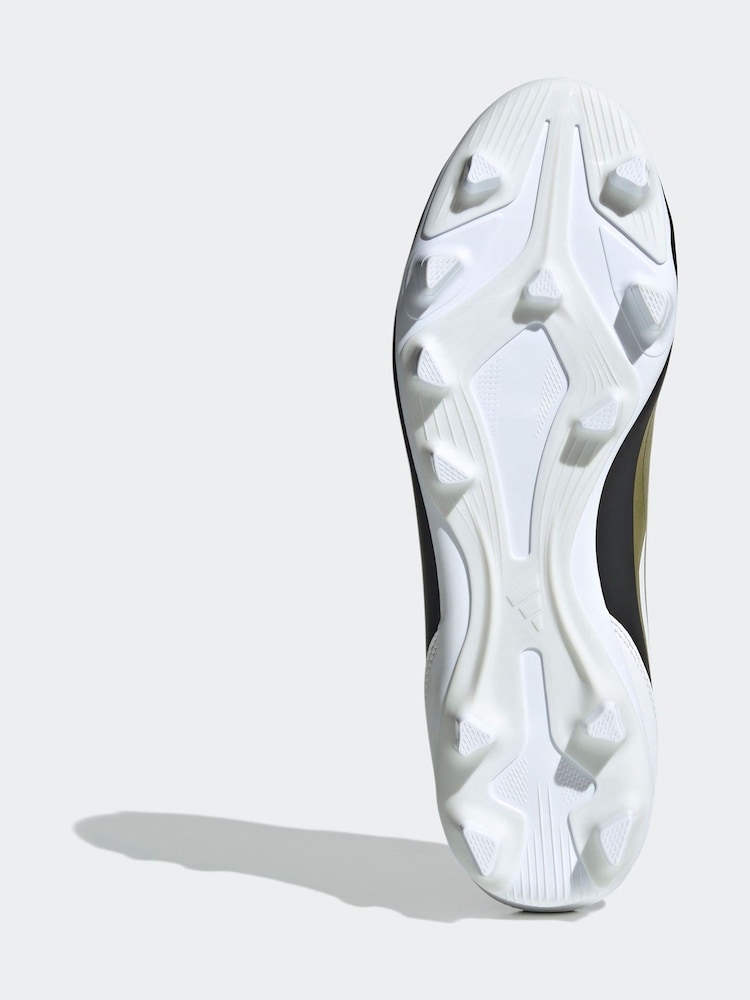 adidas Gold/White F50 Club Messi Flexible Ground Football Boots - Image 7 of 10