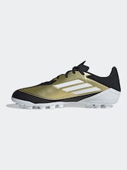 adidas Gold/White F50 League 2G/3G AG Messi Football Boots - Image 2 of 9