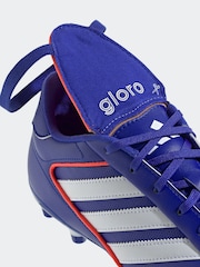 adidas Blue/White Copa Gloro II Football Boots - Image 7 of 12