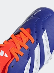 adidas Blue/White Kids Predator Club Turf Boots - Image 2 of 11